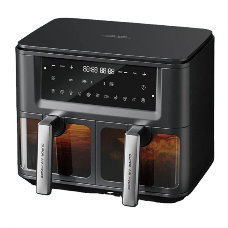 10 এল ডিজিটাল ডুয়াল এয়ার ফ্রায়ার